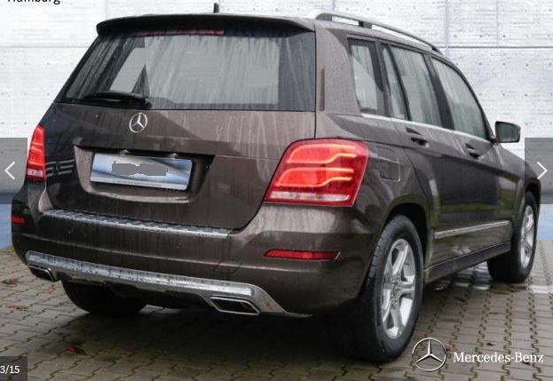 MERCEDES GLK CLASS (01/07/2015) - 